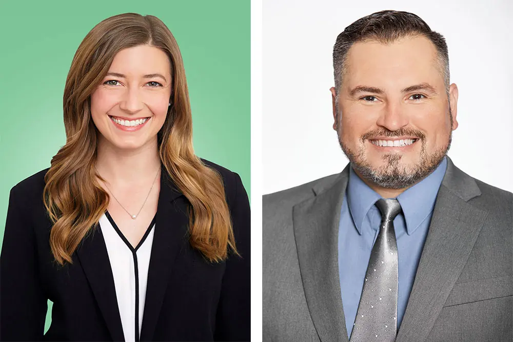 Employee Outplacement with headshots