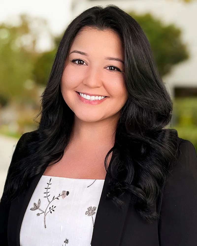school administrator wearing professional attire for educator headshot session